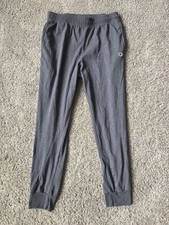 Champion Other - Champion Men’s Gray Jersey Sweatpants Joggers Size Large